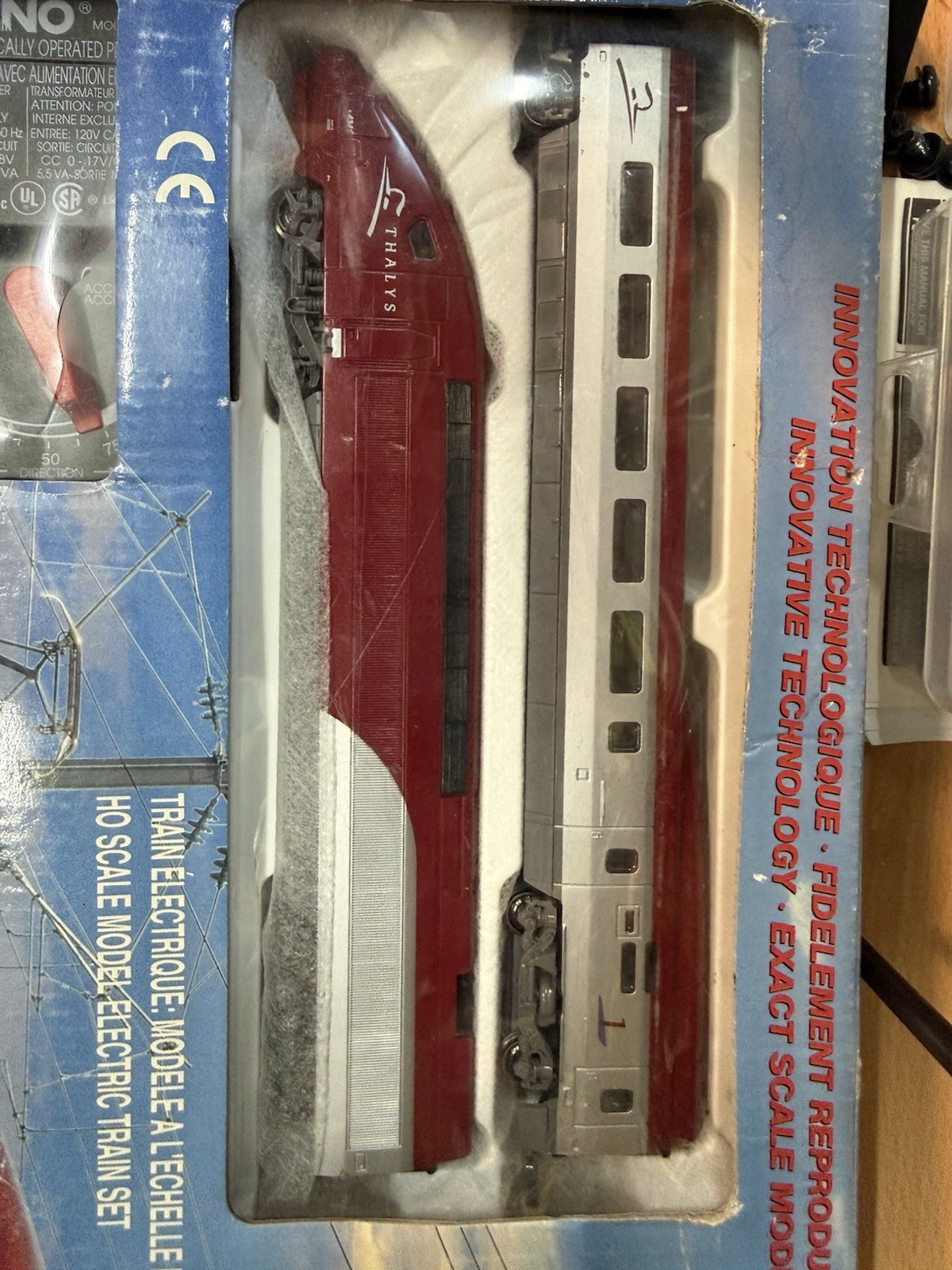 Mehano HO Scale THALYS High-Speed Electric Train Set – Complete in Box TGV Style