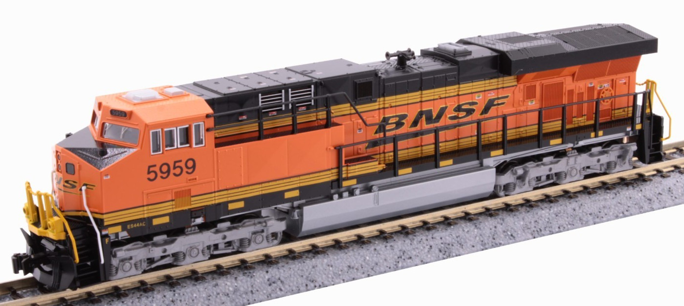 KATO 1768959 N SCALE GE ES44AC BNSF Railway #5959 “Swoosh” 176-8959