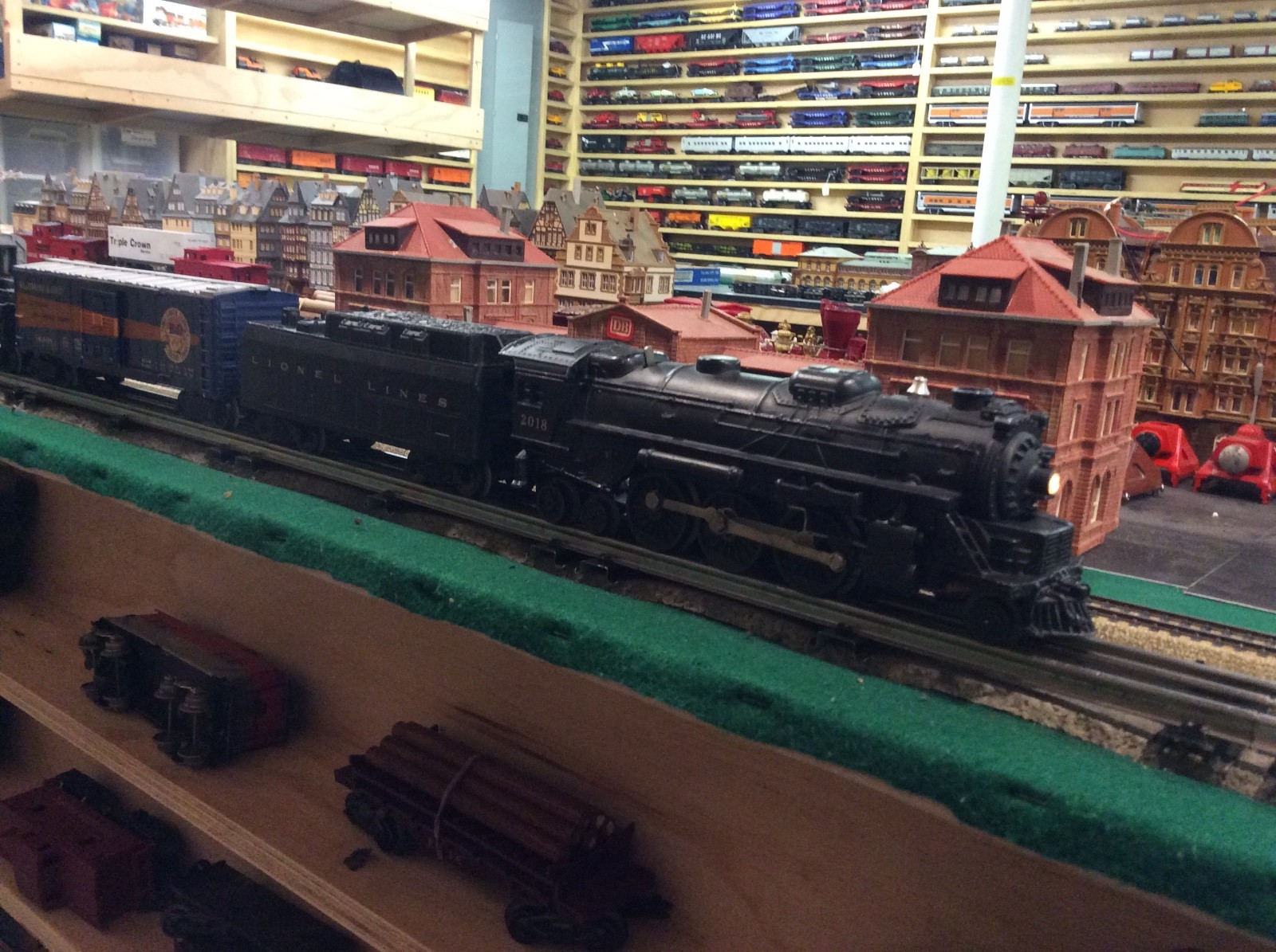 Lionel 1555WS Postwar – Set 2018 Steam Engine Freight Cars O Gauge / 027