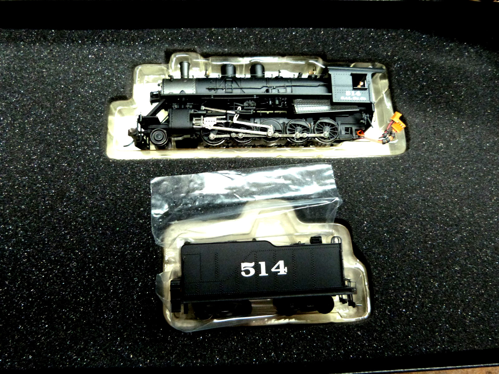 HO Spectrum Russian 2-10-0 Decapod Steam Seaboard Airline #514