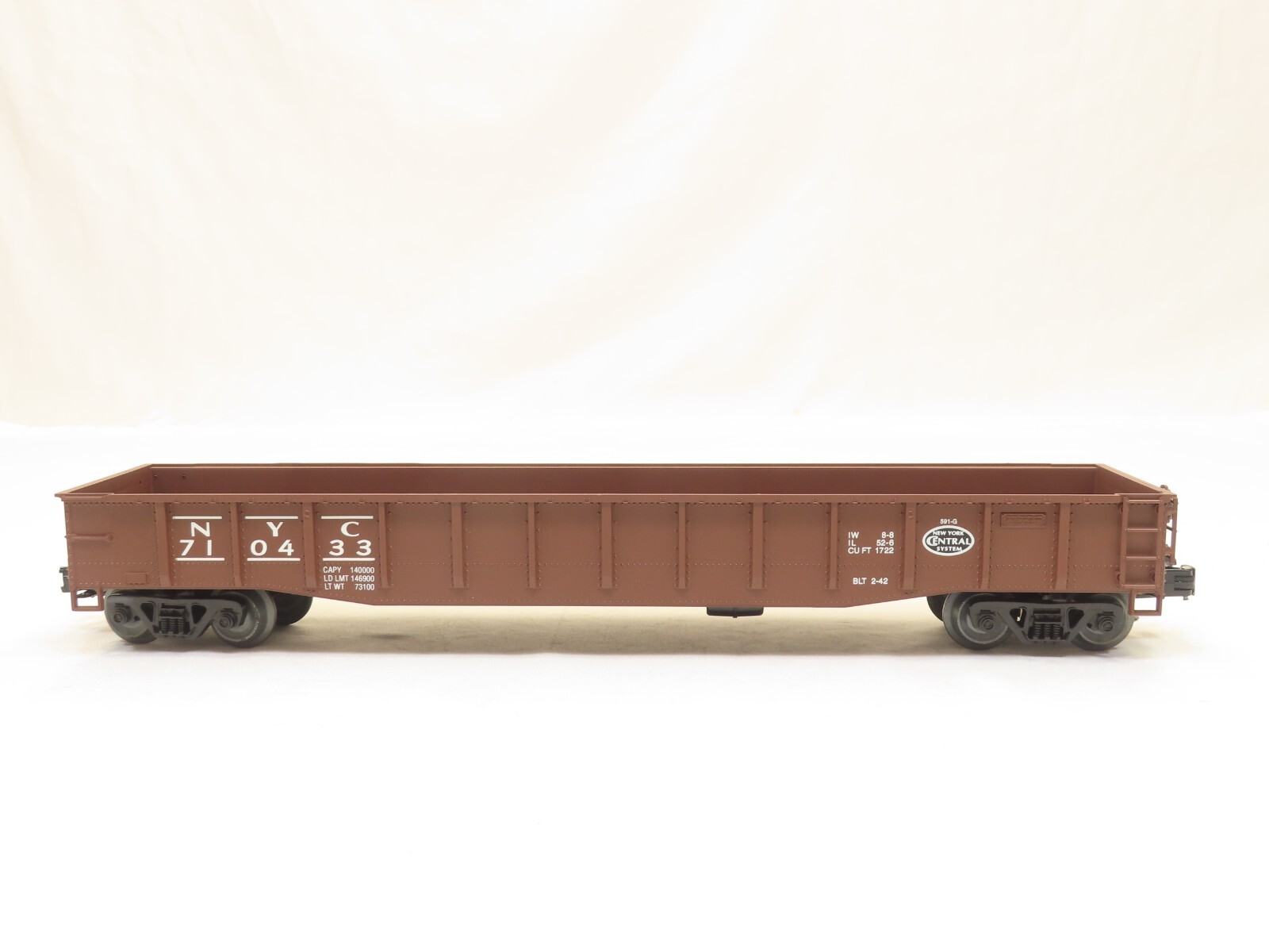 Petersen Supply OG-107 New York Central Steel Gondola #433 LN