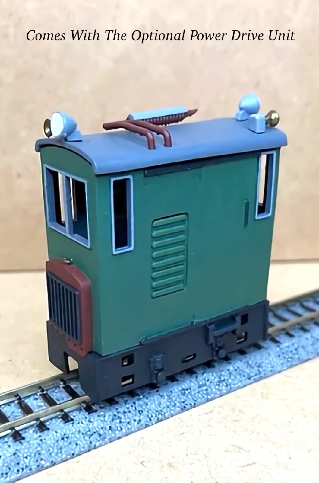 0n18 Box Loco Tractor Kit w/Power Drive Unit Narrow Gauge Diesel Locomotive On18