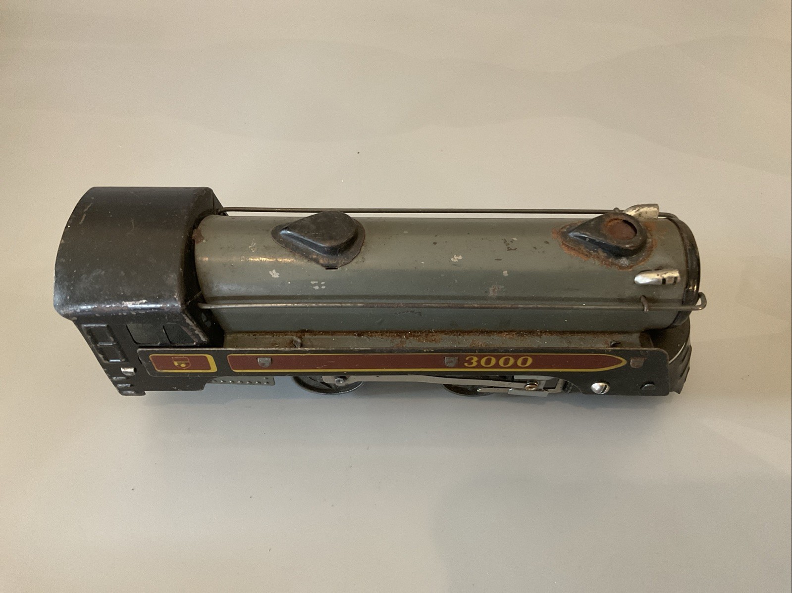 Vintage Marx O Gauge Locomotive Engine Metal Train Untested As-Is