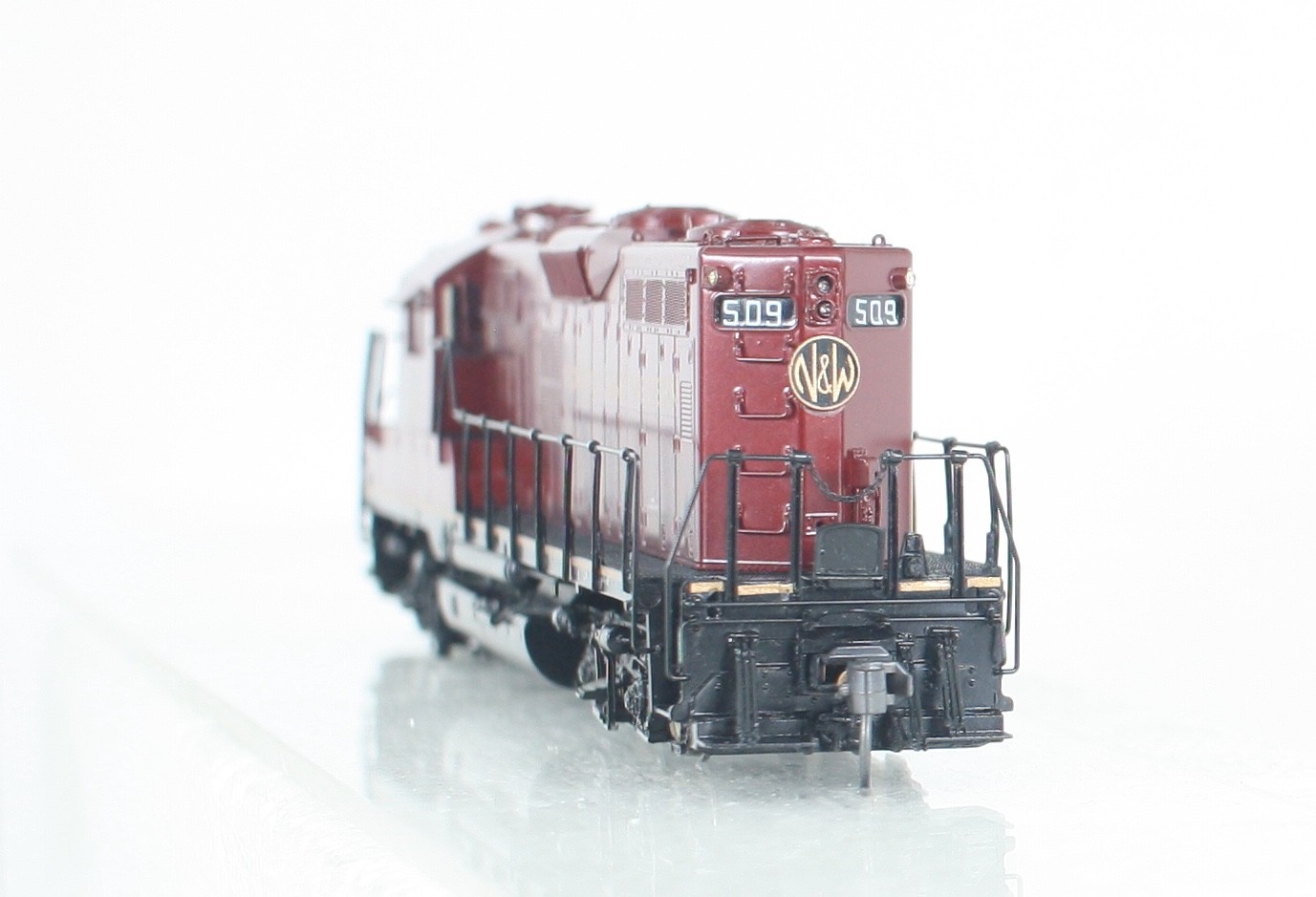 HO Brass Overland Models 5620.1 Norfolk & Western GP9 Diesel #509 Excellent