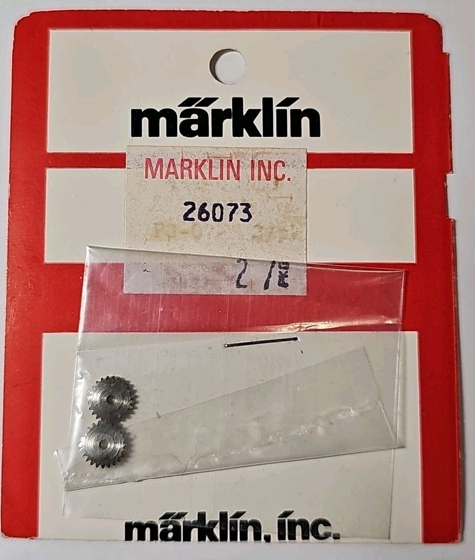 Marklin Gear 26073 260730 for mini-club 8874 8875 BR216 Diesel Locomotive (2/pk)