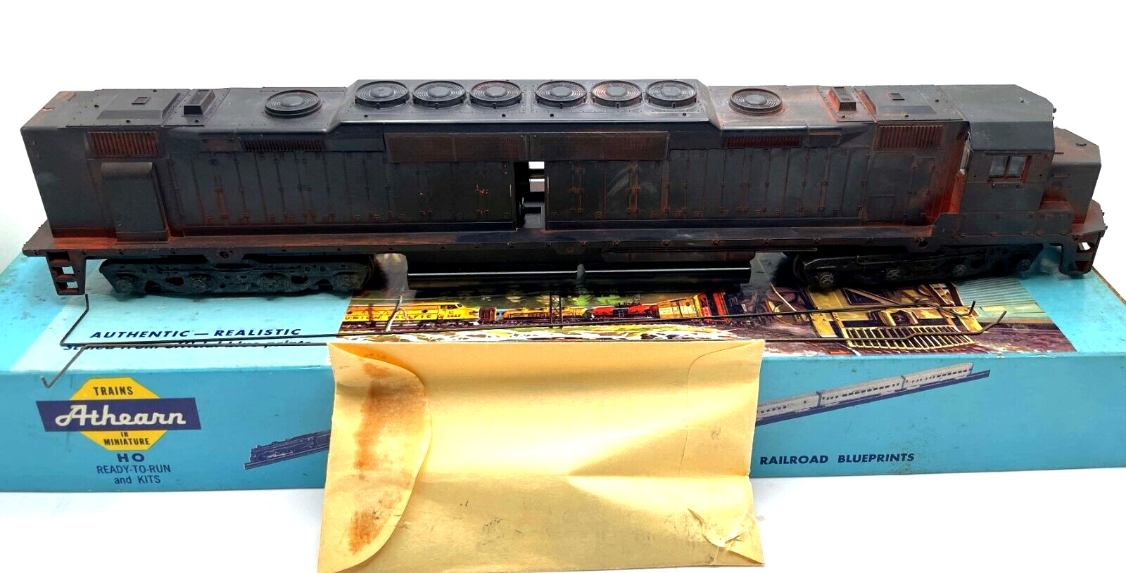 HO ATHEARN 4280 EMD DD40 UNDECORATED