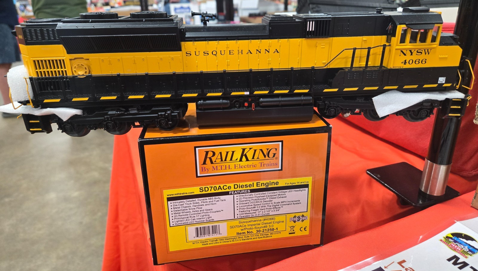MTH RK NYS&W Susquehanna SD70M-2 locomotive # 4066 New Sealed Box