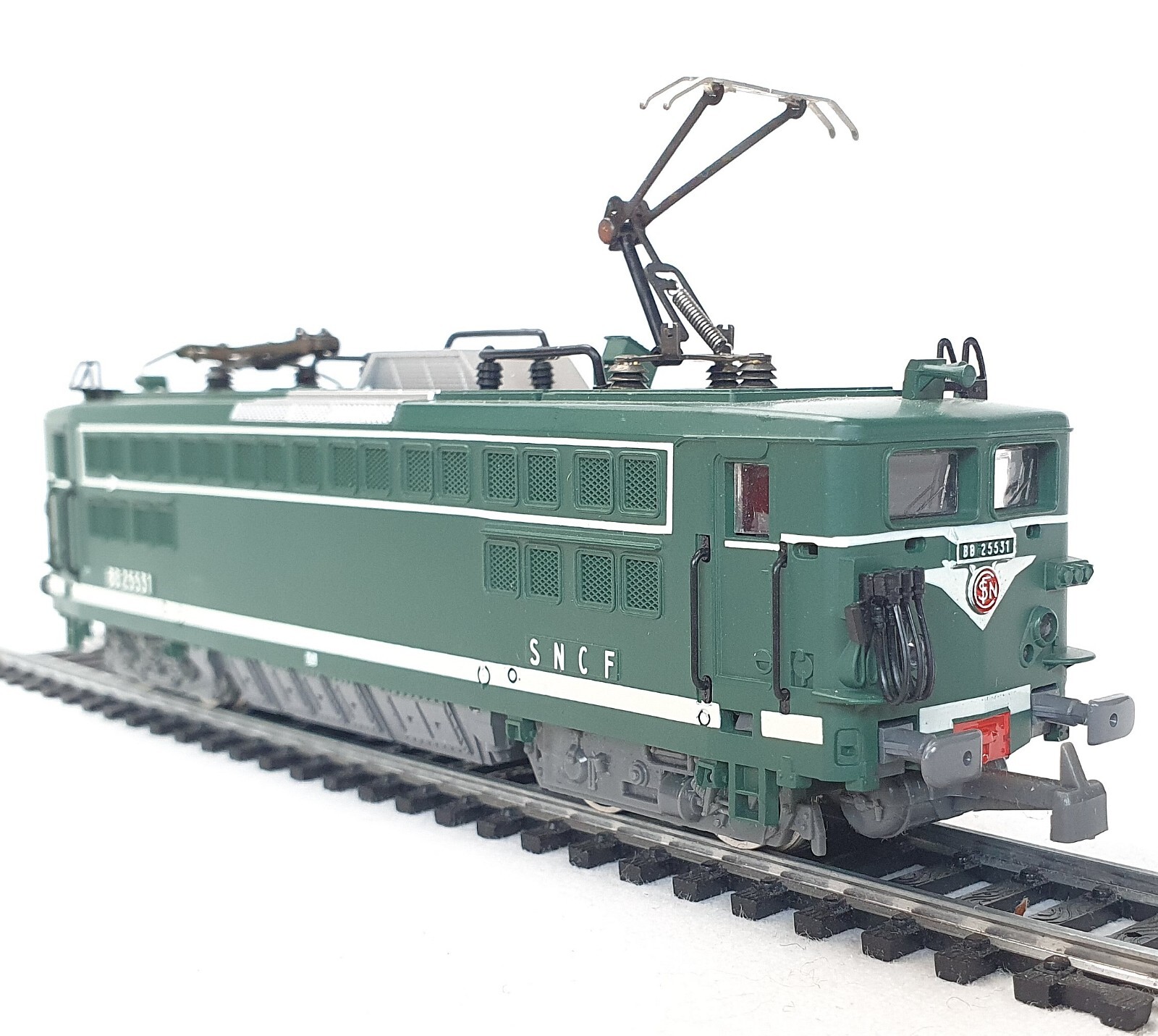 Jouef HO 1:87 SNCF French BB 25531 Medium ELECTRIC LOCOMOTIVE 8362 MIB`78 New!