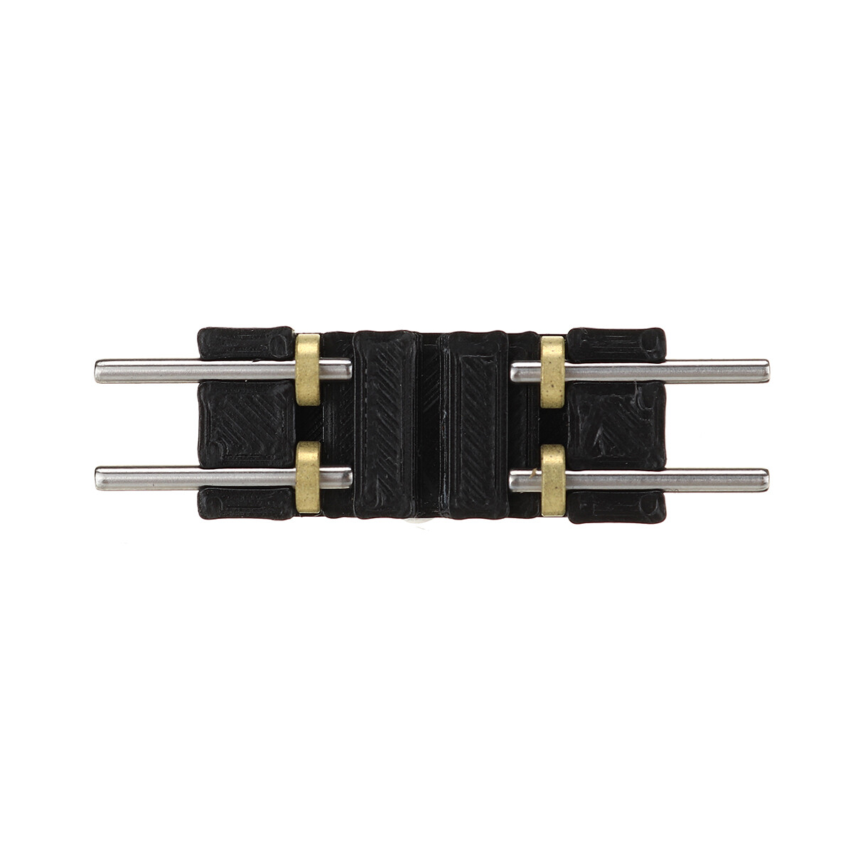 8Pcs 1/87 Model Train Wheels Ho Scale Metal Treadmill Track One-axis Module