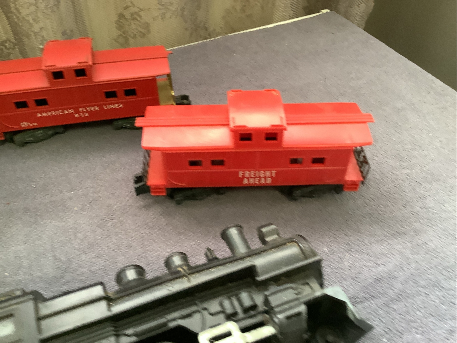 American Flyer #21166 Steam Loco 4-4-0 S-Gauge Burlington Route Tender Others