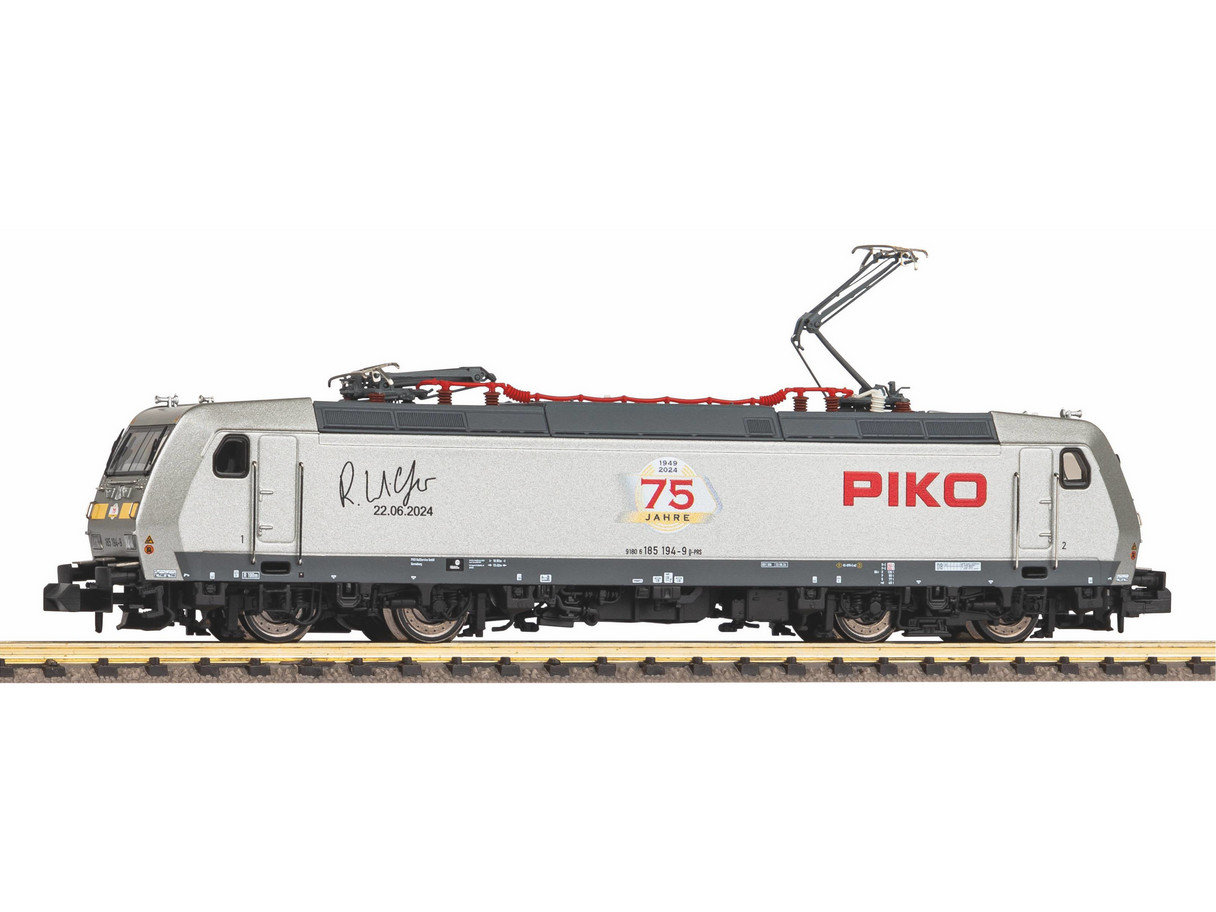 PIKO #40588 E-Lok BR 185 “PIKO Anniversary” 75 Years! (N Scale) NEW