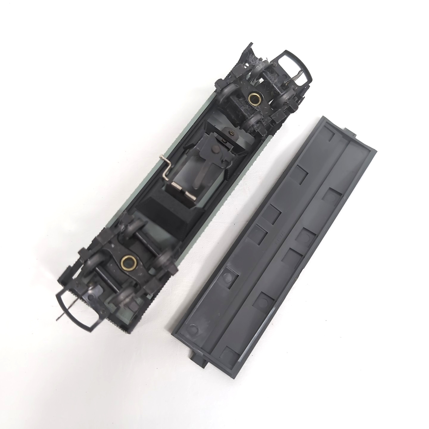 RARE Triang R155 Yellow Transcontinental Switcher Loco 7005 Set Boxed