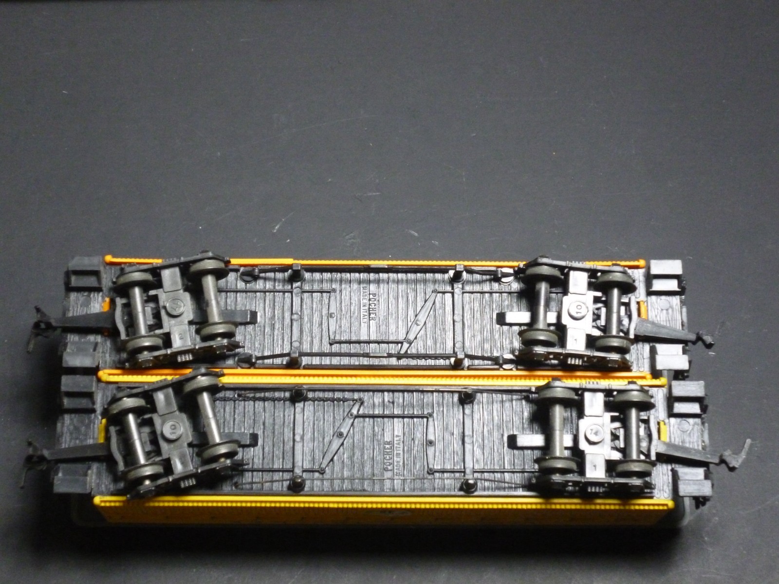Ho AHM peico late 1800s vintage passenger cars Virginia&Truckee lot of 2