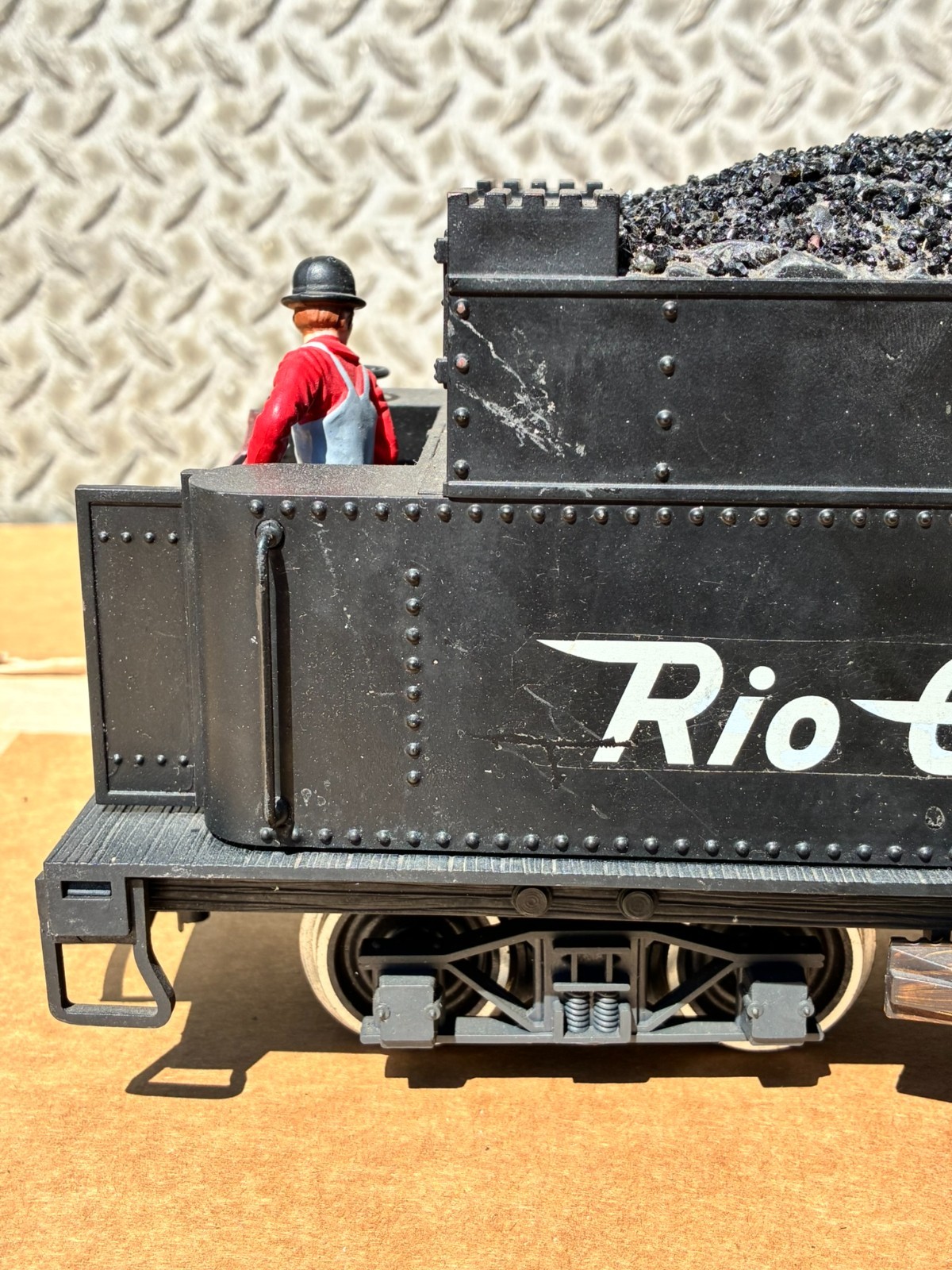LGB Lehmann Industrial Mogul Rio Grande Steam Locomotive Train Tender Only
