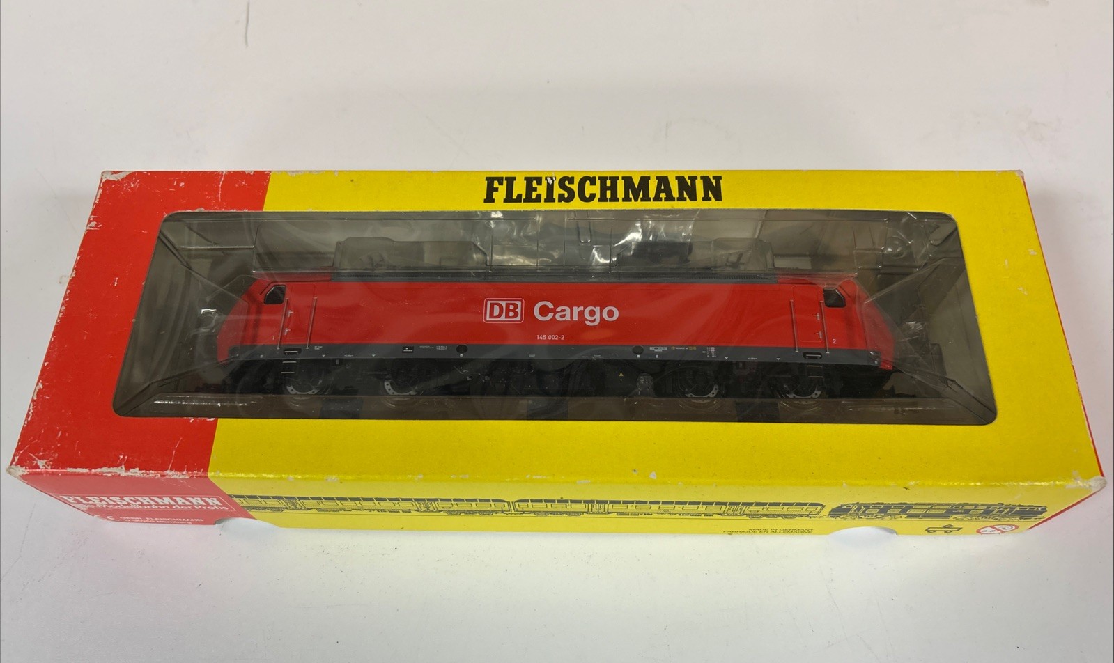 Fleischmann 4320 Elok Baureihe 145 002-2 DB Cargo DSS Spur H0 OVP