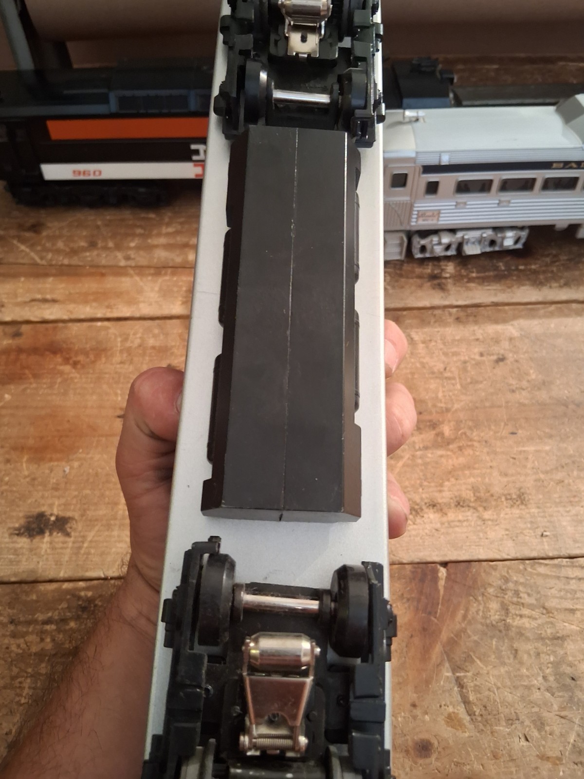 Williams DA109 Amtrak Dash 8 Powered Cab #807 Horn O Gauge 3 Rail Diesel TESTED
