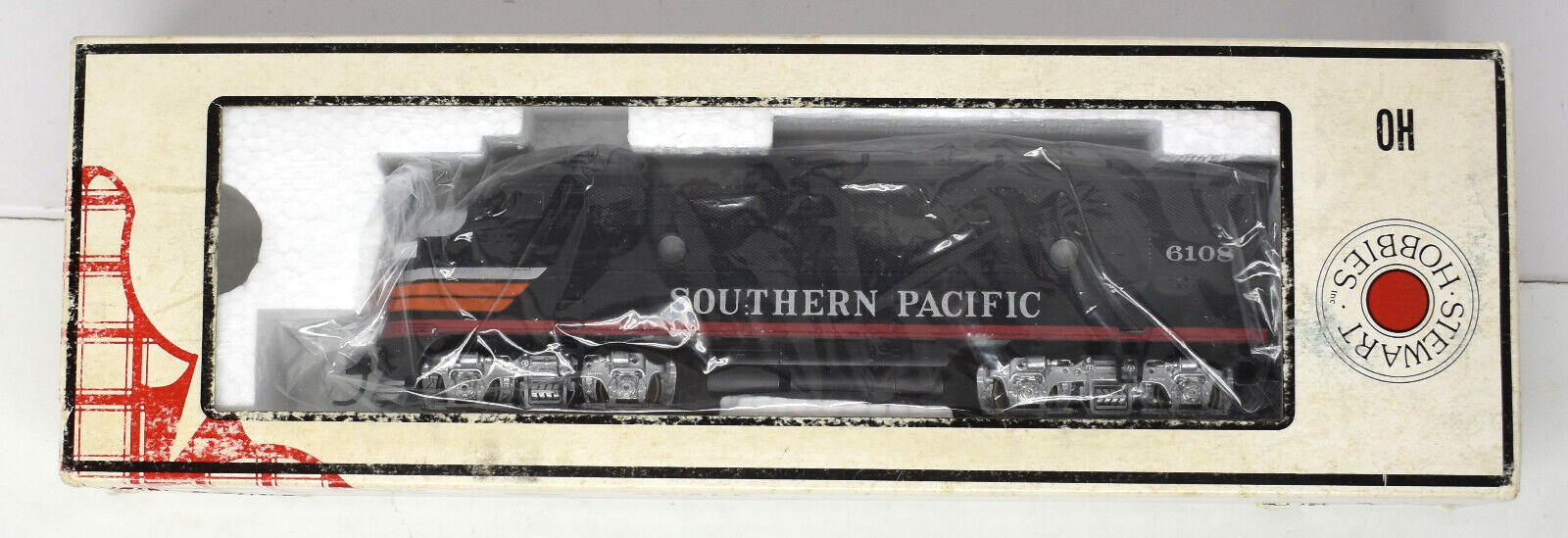 STEWART KATO HO #6108 SP SOUTHERN PACIFIC BLACK WIDOW F3 A PHASE II DCC RDY 8240