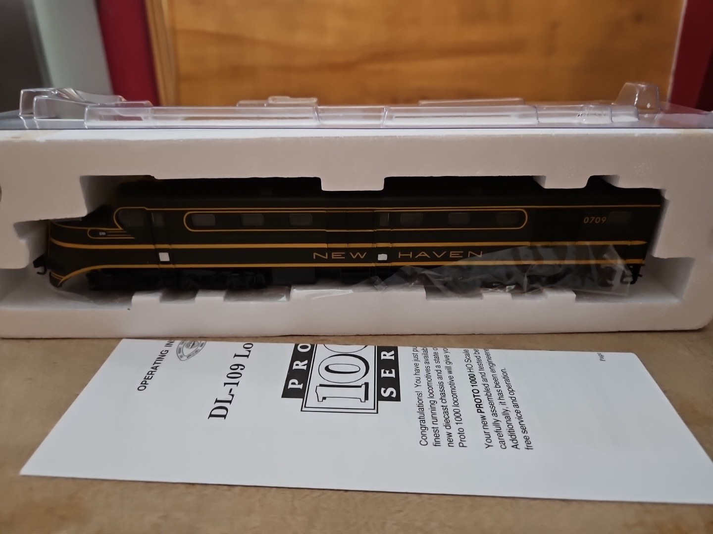 Proto 1000 30575 DL-109 Diesel Locomotive New Haven NH #0709 NEW IN BOX