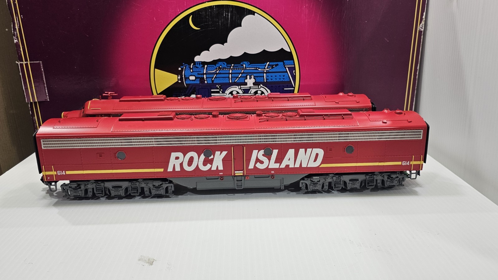 MTH 20-20187-1 Rock Island Premier E-8 ABA Diesel Set Protosound 3.0 PS 3