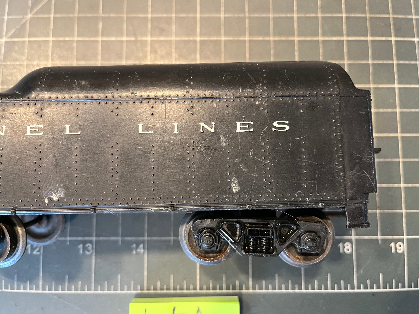 Lionel Lines Train O O27 Coal Tender 7.5″ w/Drawbar 8 Wheel – 1130-27 LOT A