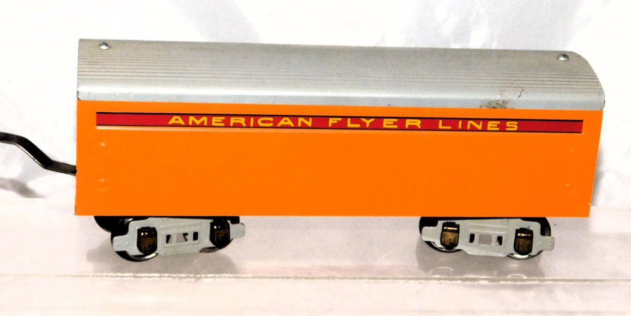 Prewar American Flyer O 1937 Hiawatha 4-4-2 Pro Repainted Shell & Tender only