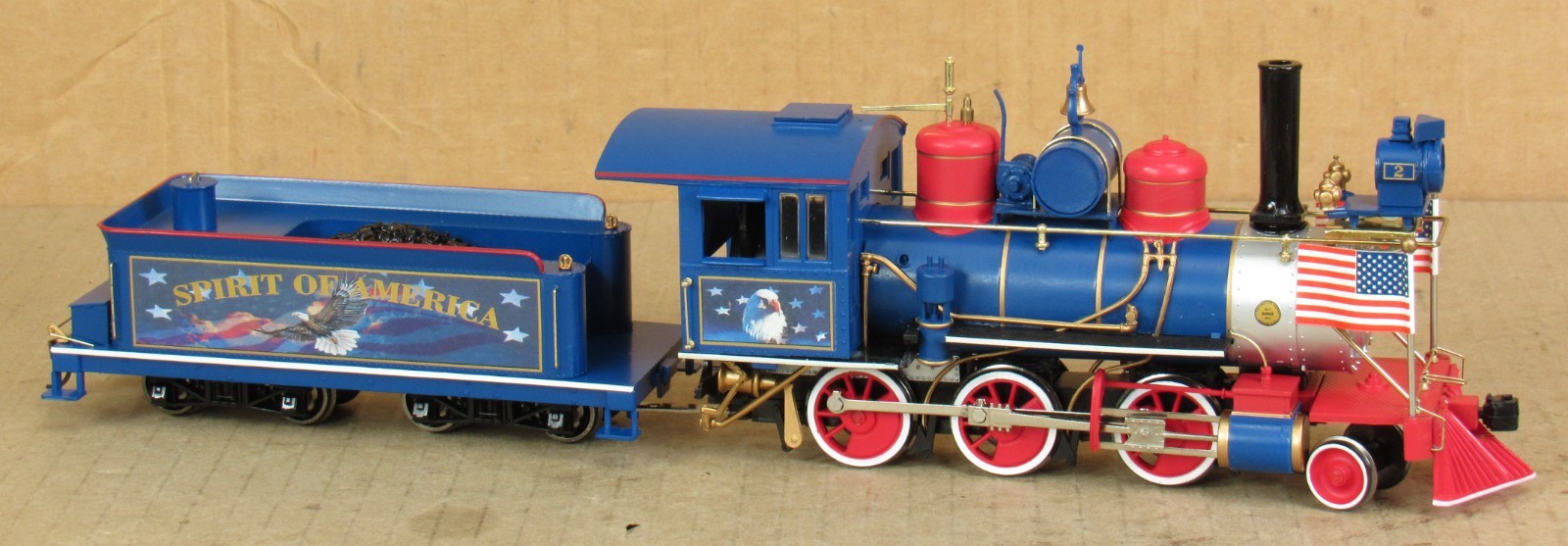 Bachmann/Hawthorne Village “Spirit of America” 2-6-0 Mogul Steam Engine On30 NOS