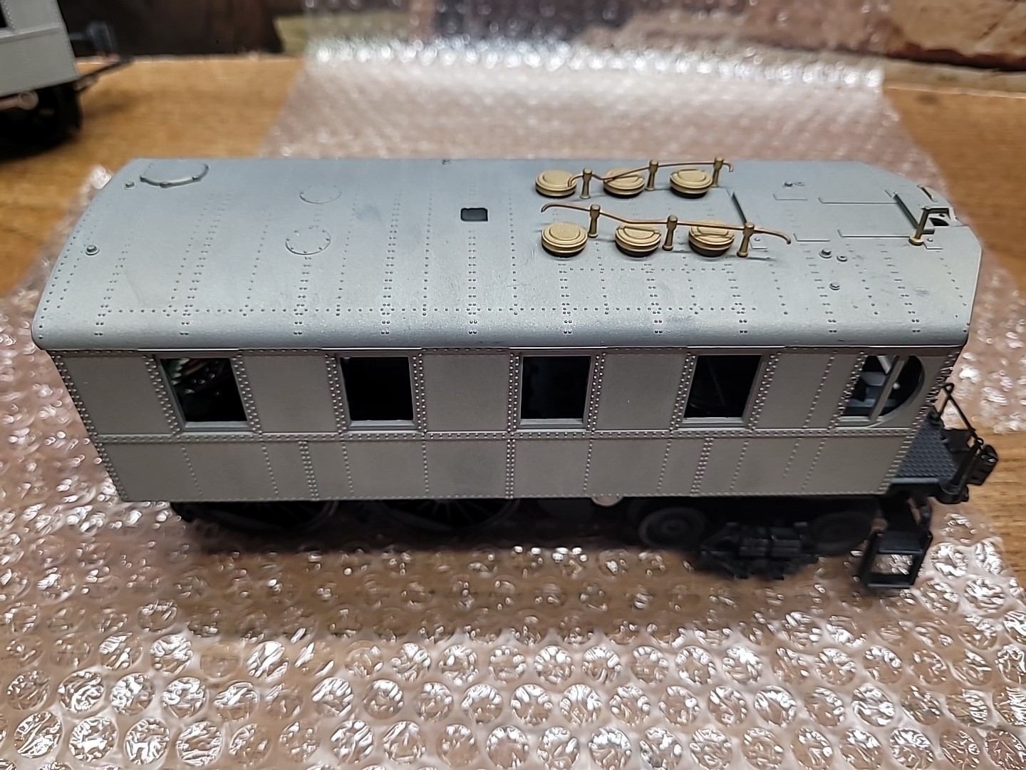 MTH O Gauge Undecorated Electric Boxcab’s Loco For Parts Or Project