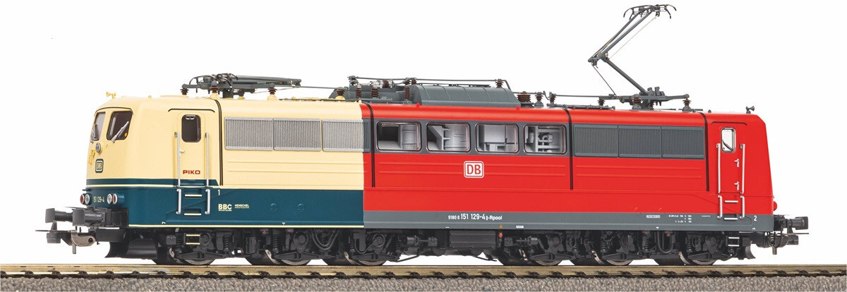 For Märklin PIKO 21686 E-Lok BR 151 129-4 DB 6-Axle Sound New 1:87
