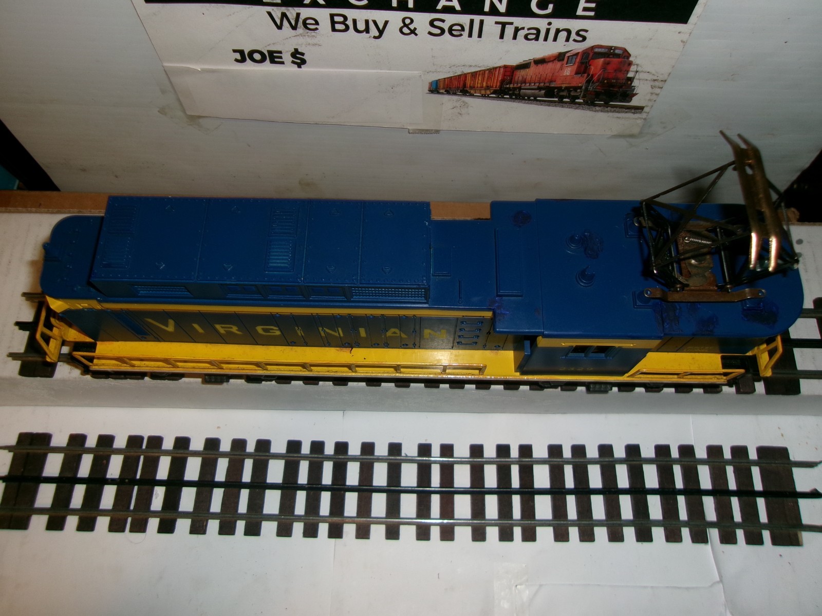 HTE LIONEL POSTWAR #2329 VIRGINIAN GE E-33 RECTIFIER