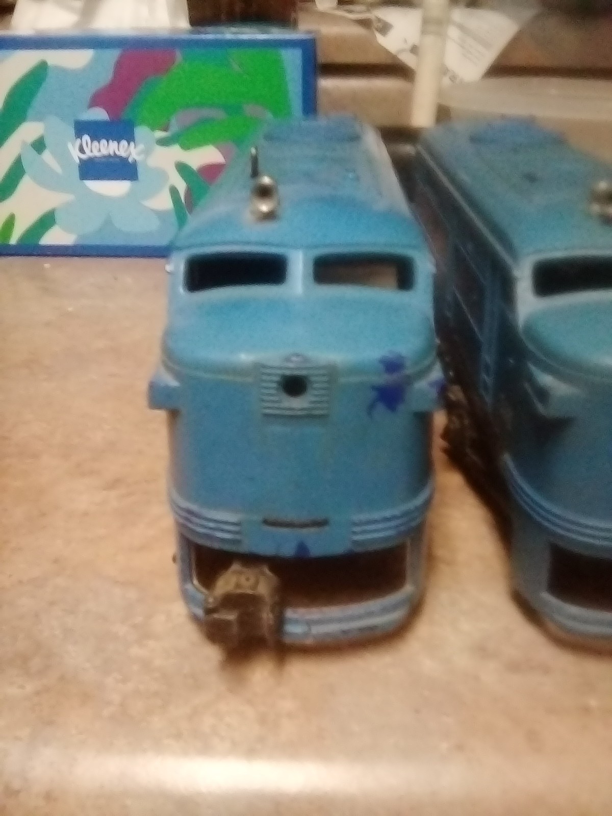 Lionel Trains Postwar O Gauge 205 Missouri Pacific AA Alcos Working
