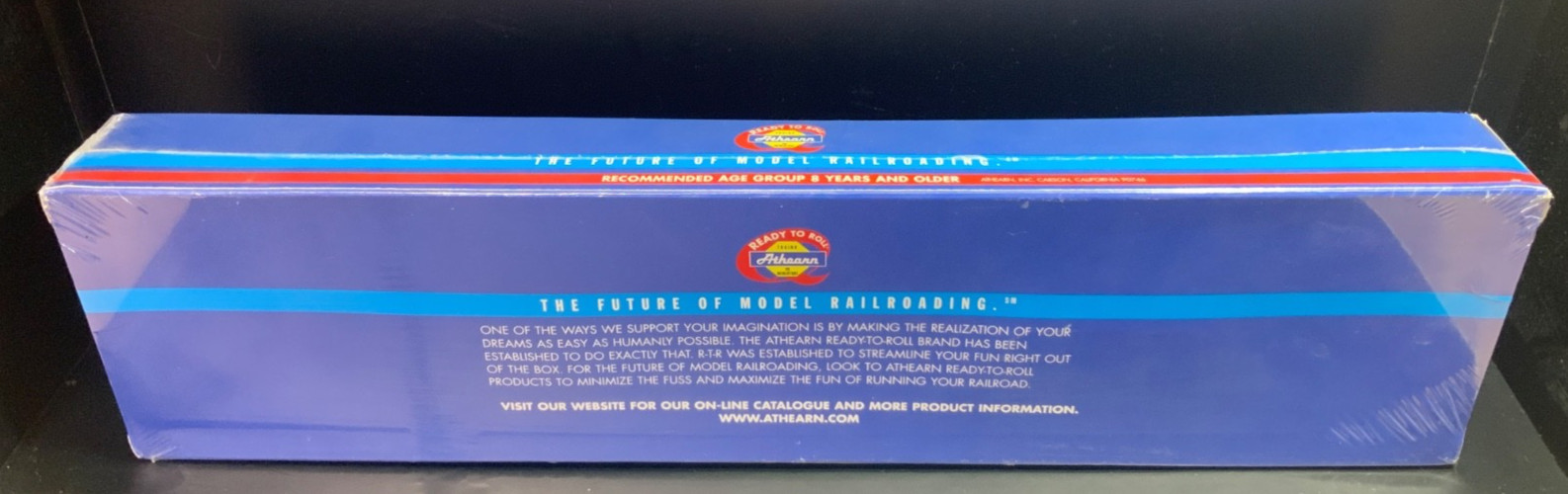 New Athearn Santa Fe F7A-F7B Diesel Locomotive HO 8021 Red Silver Model Train