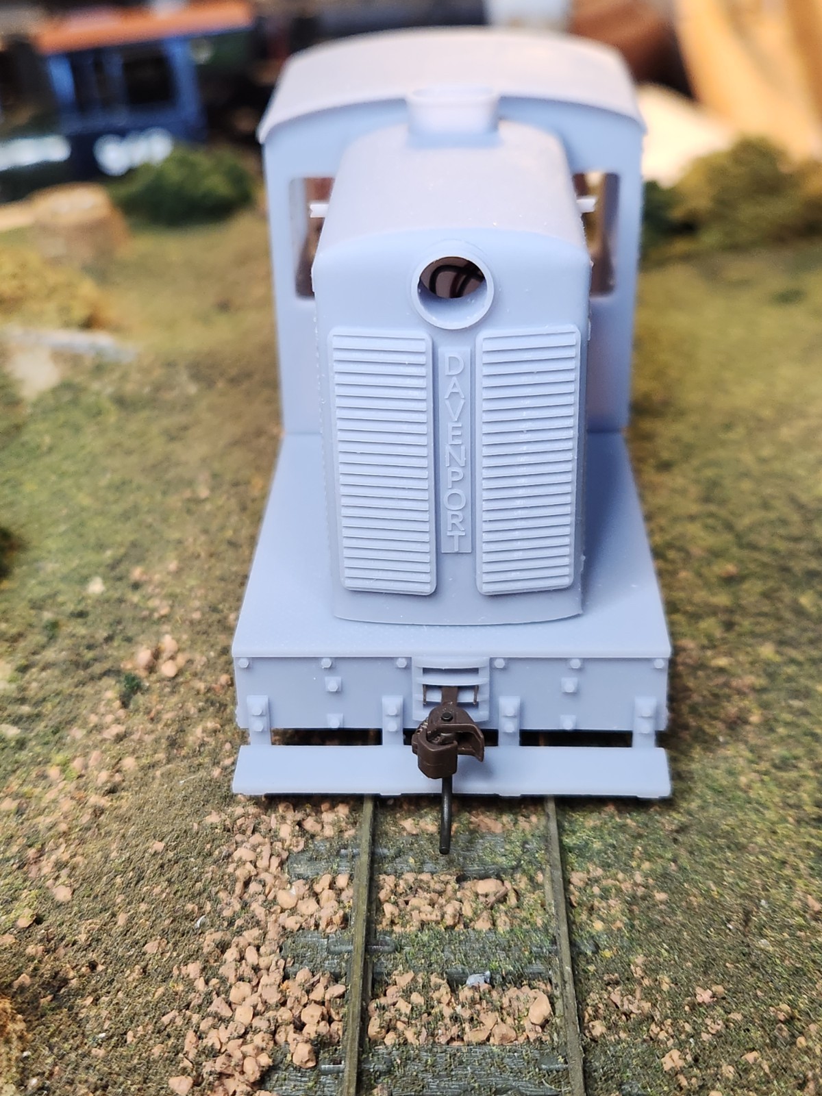 On30 Freelance “Davenport” Switcher Kit 3D Printed With Cab Interior Details