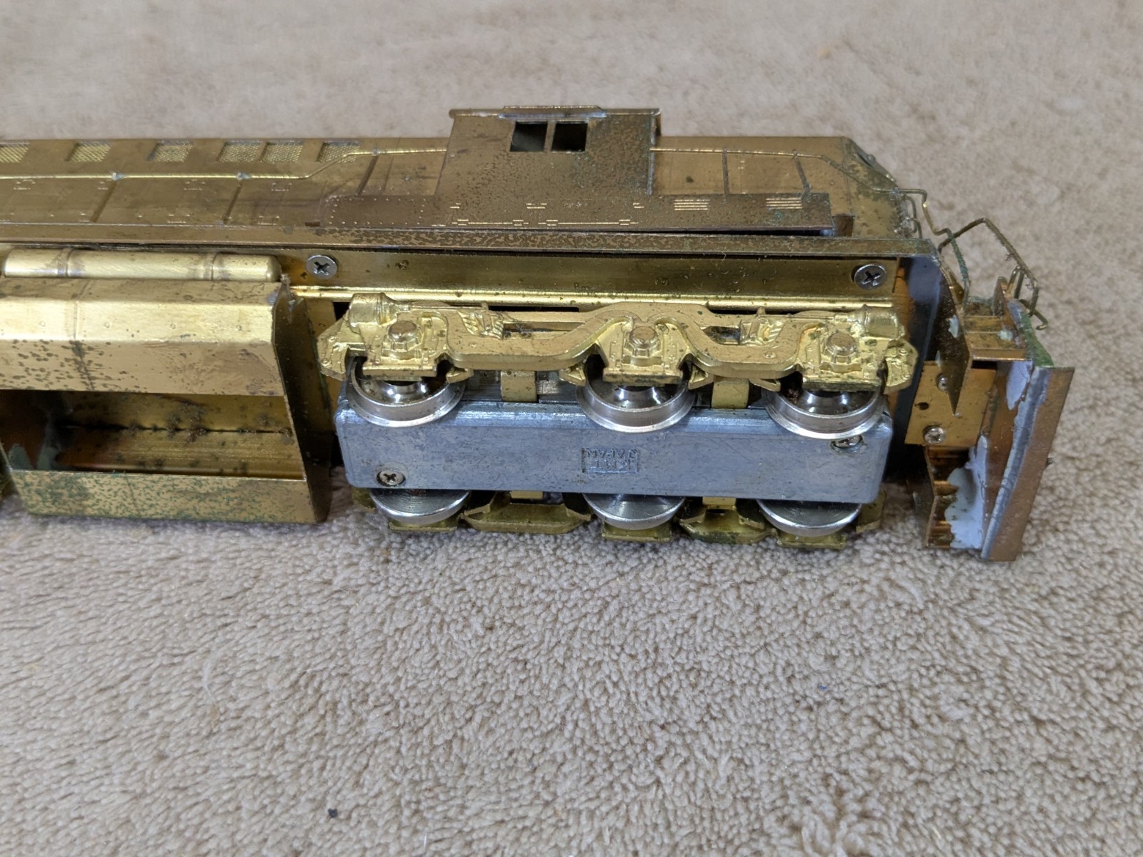 ALCO Models Brass DL-702 Diesel Locomotive HO Scale High Hood