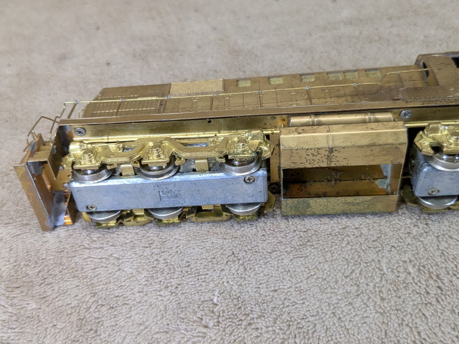 ALCO Models Brass DL-702 Diesel Locomotive HO Scale High Hood