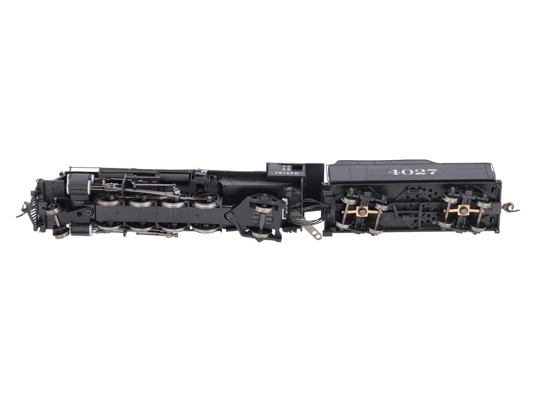BACHMANN 54405 HO SCALE Frisco #4027 2-8-2 Light Steam Loco w/ Med Tender DC