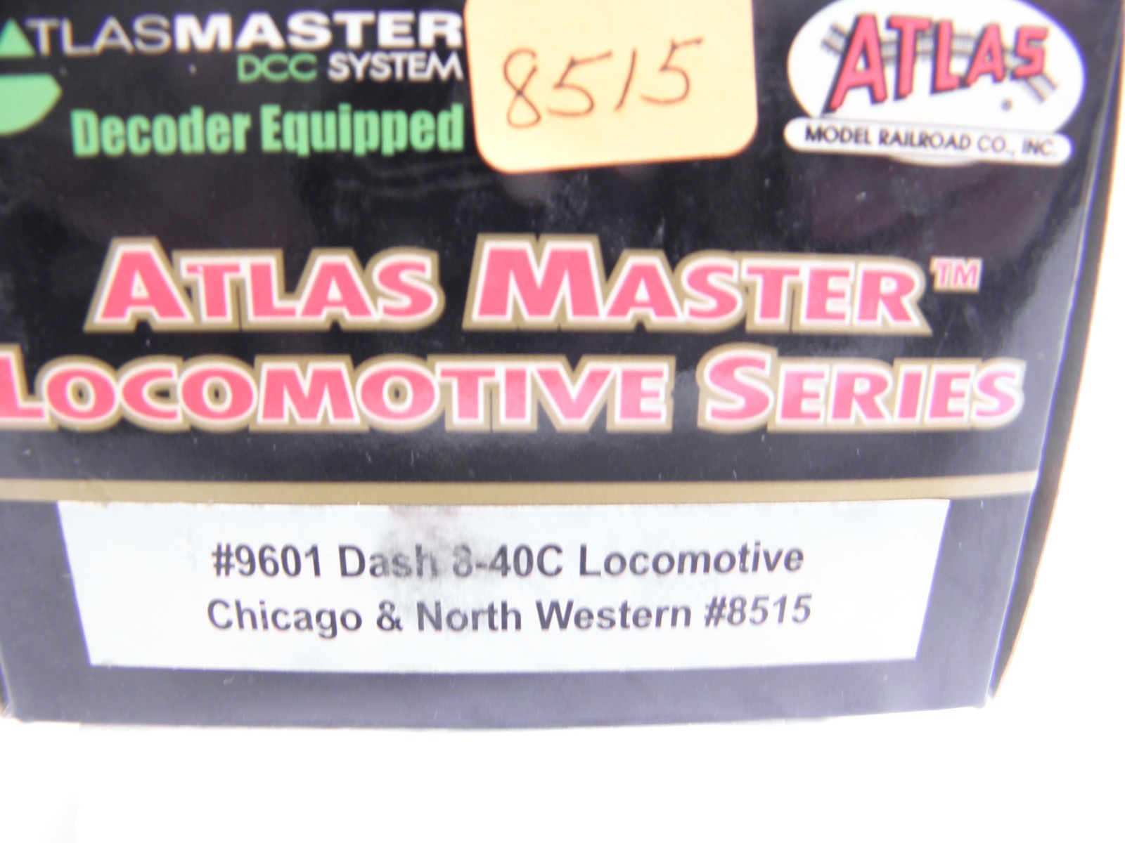 ATLAS -DASH 8-40C LOCOMOTIVE C&NW LINE #8515 – HO SCALE CHECKED & RUNS DCC – NEW
