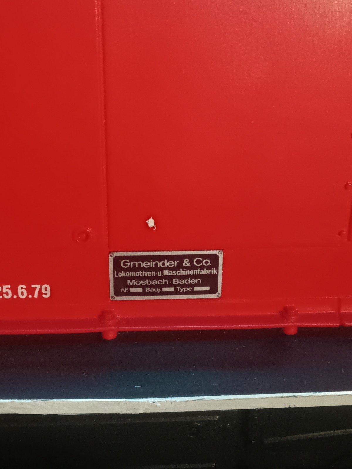 LGB G scale diesel locomotive German Federal Railway Deutsche Reich Bahn No Box
