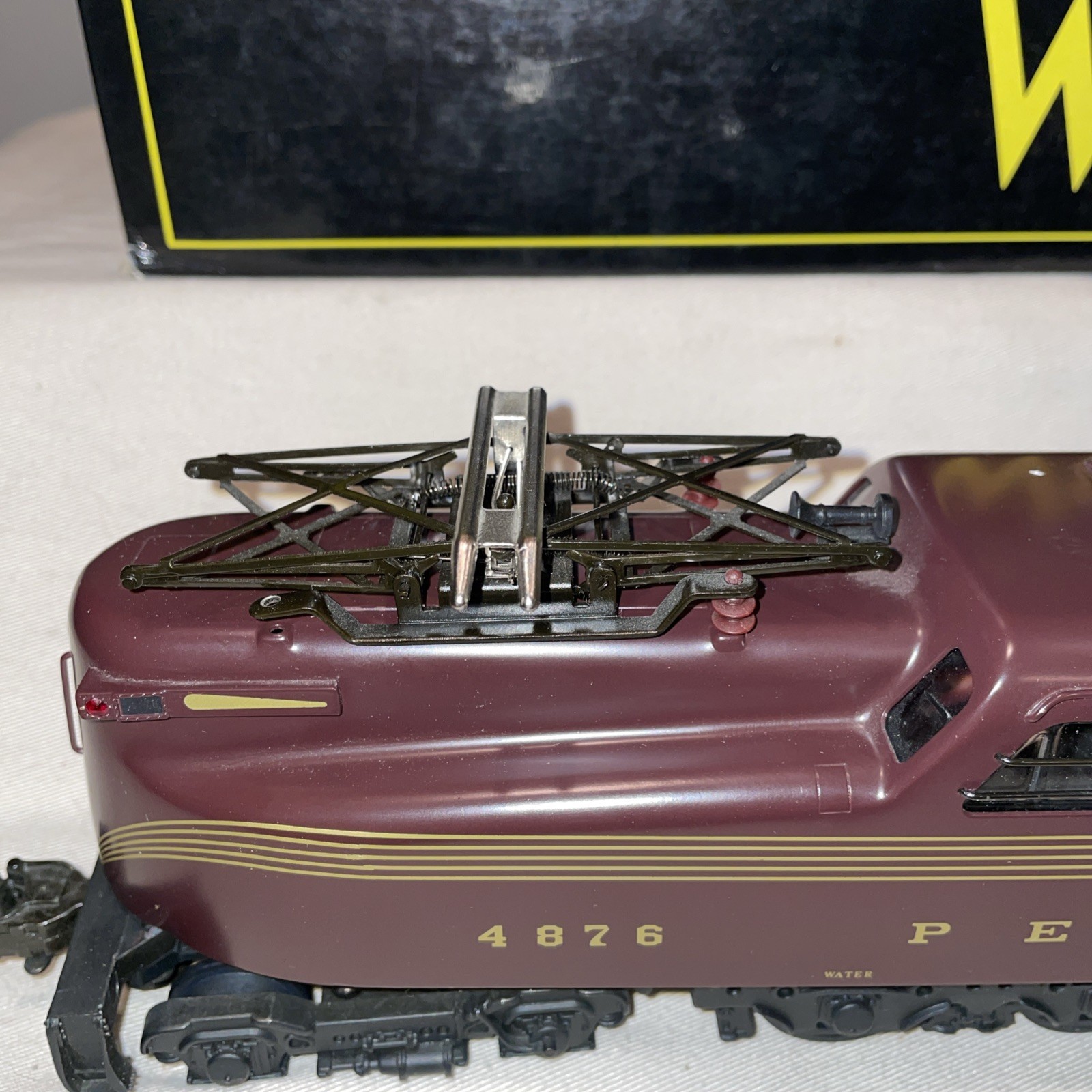 Weaver Pennsylvania RR BRASS GG-1 Tuscan Red 5-Stripe Electric Locomotive