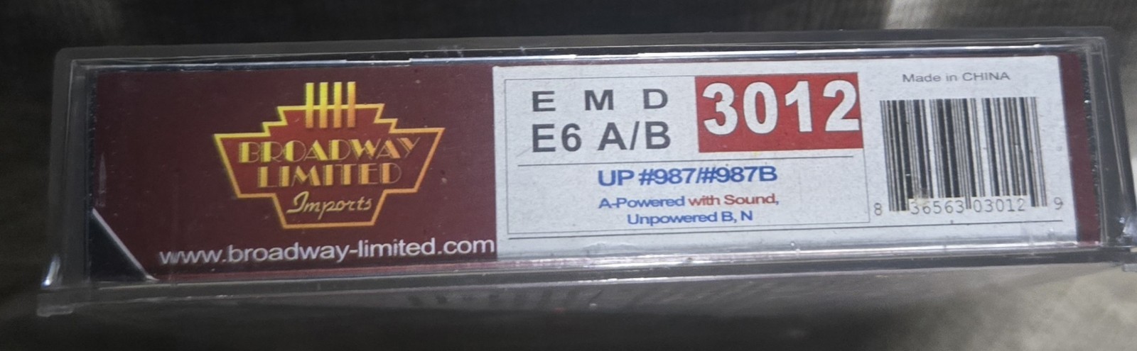 Broadway Limited Imports N Scale EMD E6 A/B