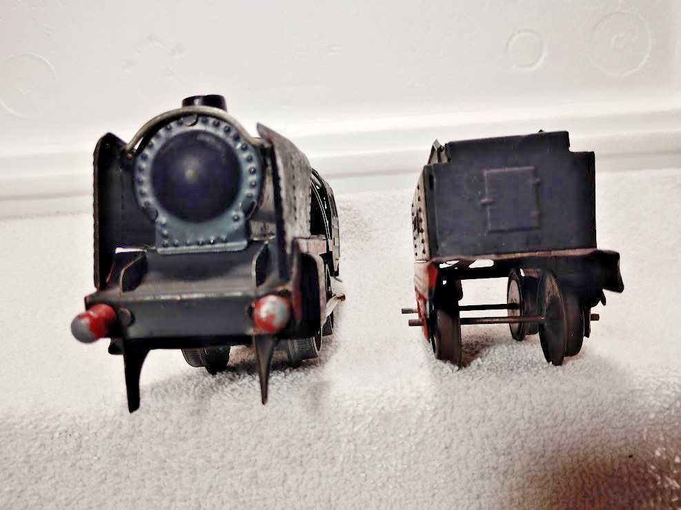 Distler O Gauge US-Zone Germany #40281 Clockwork Wind-up Locomotive Tender & Key