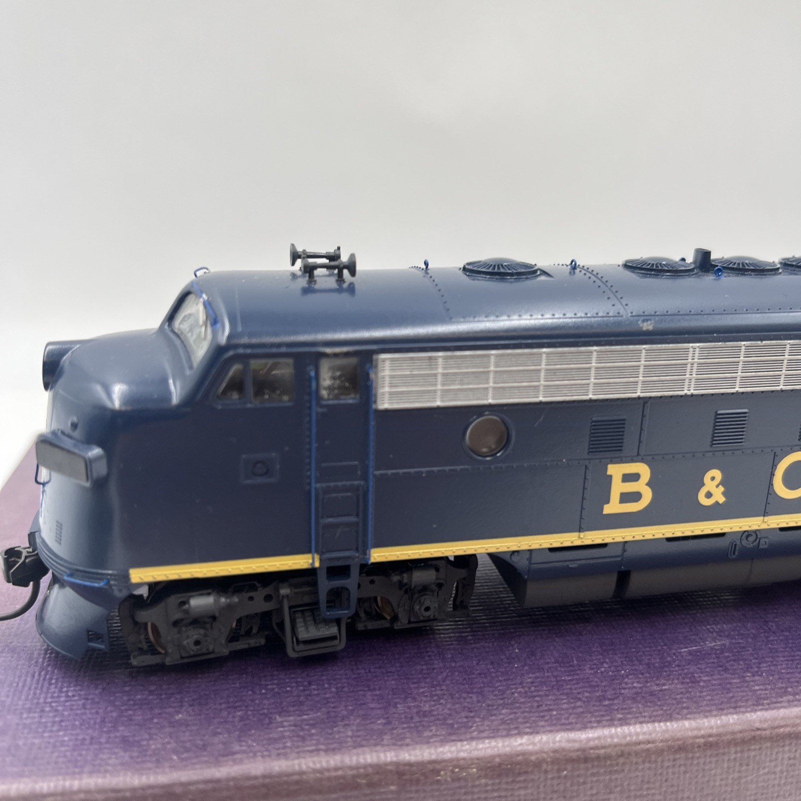 HO Scale F7A Ph 1 Early B&O #5614 – HO-Scale A&B Unit tested and works