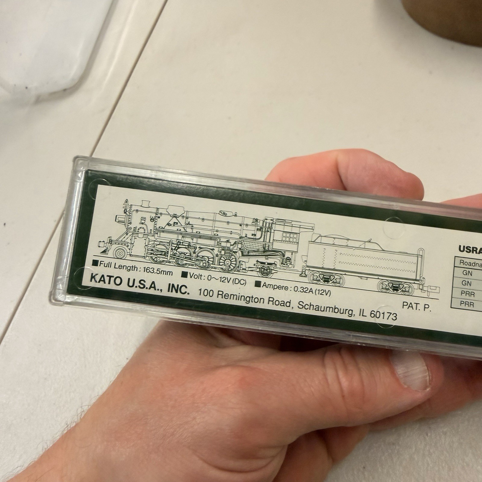 KATO 126–0107 USRA 2–8–2 Heavy Mikado N-Scale Great Northern #3200 Brand New!!