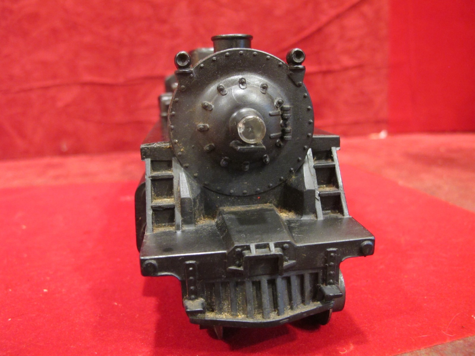 Lionel 250 Steam Locomotive O27 Gauge Black Orange Stripe Vintage Postwar
