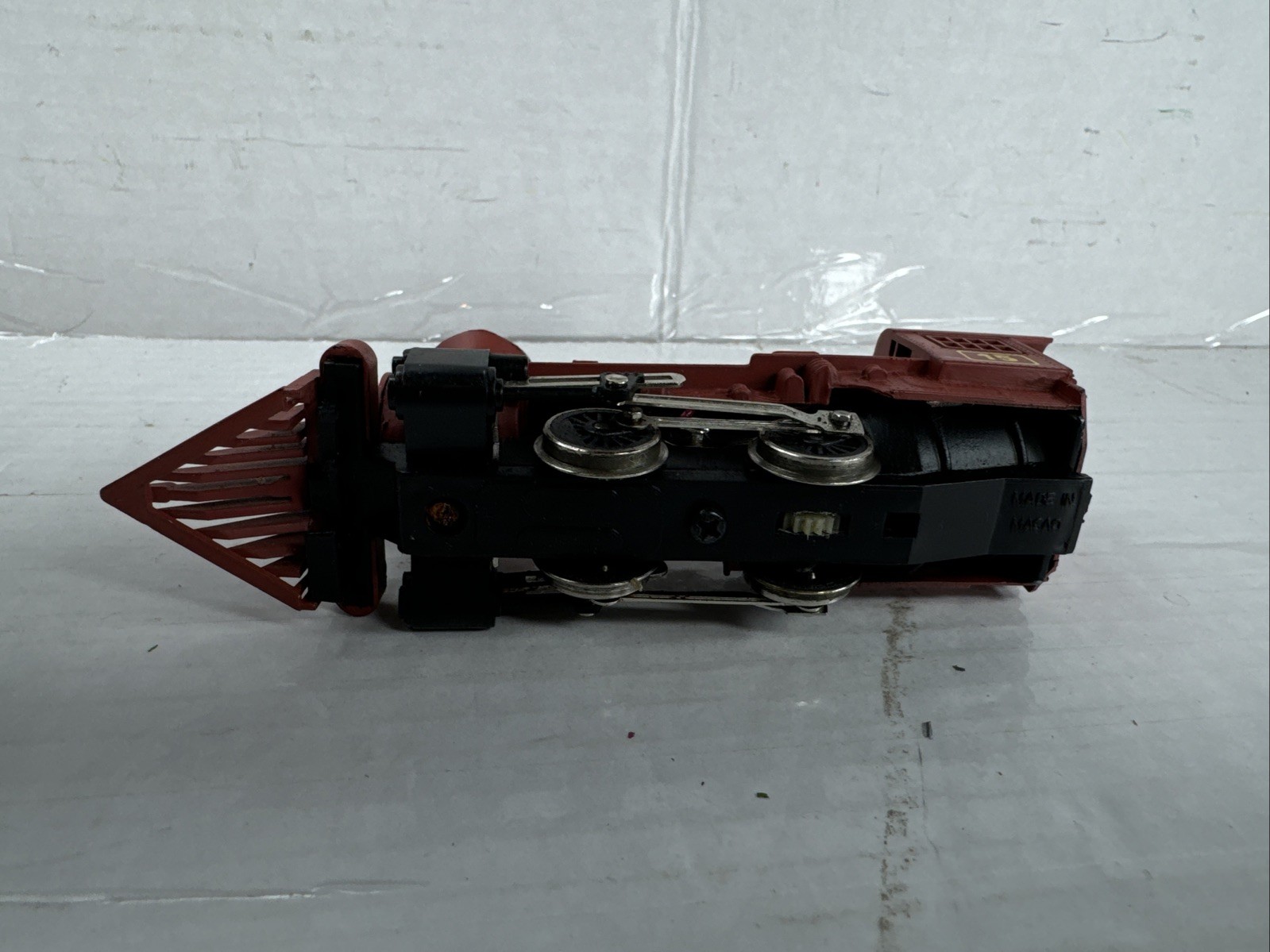 Macao Ho Scale 0-4-0 Steam Locomotive #15 For Train, Set Layout
