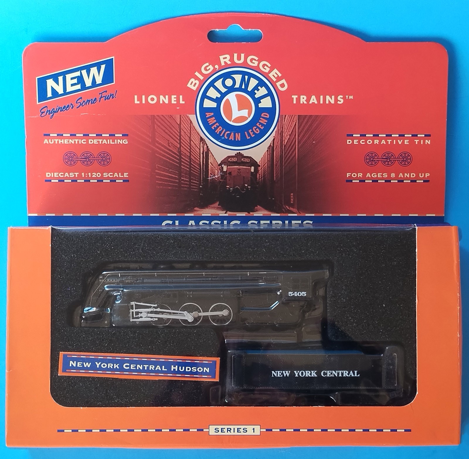 Lionel 1:120 Scale DieCast Locomotive – Classic Series – NYC Hudson J3a 4-8-4