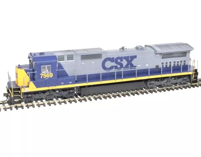 Atlas HO Scale ~ CSX ~ Dash 8-40C #7586 ~ Master Gold DC/DCC Sound ~ 10004208