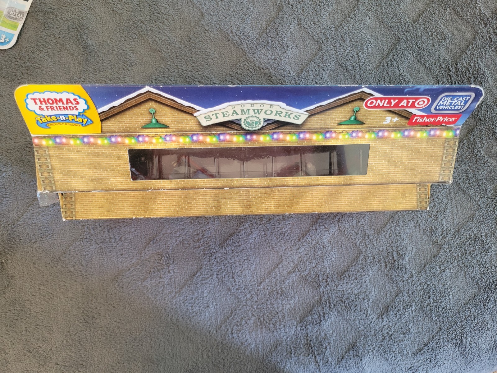 THOMAS TRAIN Take N Play the Red Nose Engine Christmas Rare 2013 Target Santa