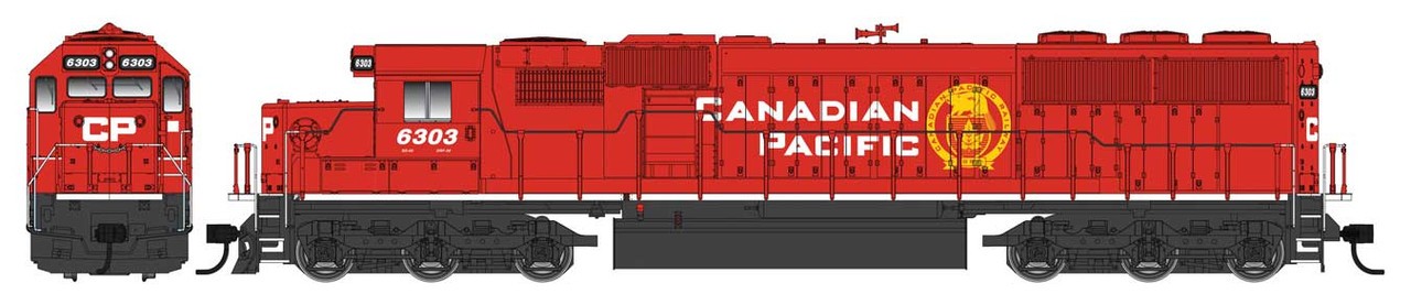Walthers 910-19762 HO CP EMD SD60 Spartan Cab Diesel Loco Sound & DCC #6305