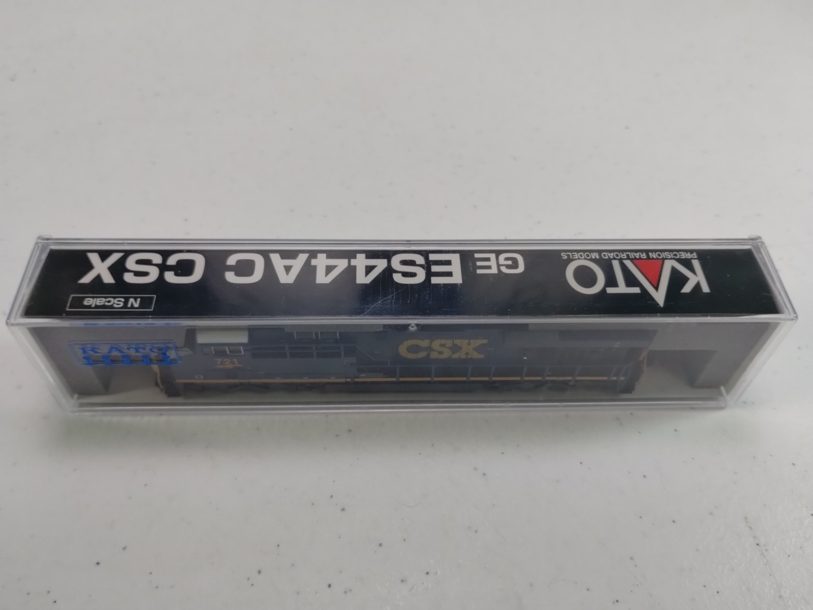 KATO 176-8929GE ES44AC CSX #721 N-Scale DCC w/Lights – No Sound