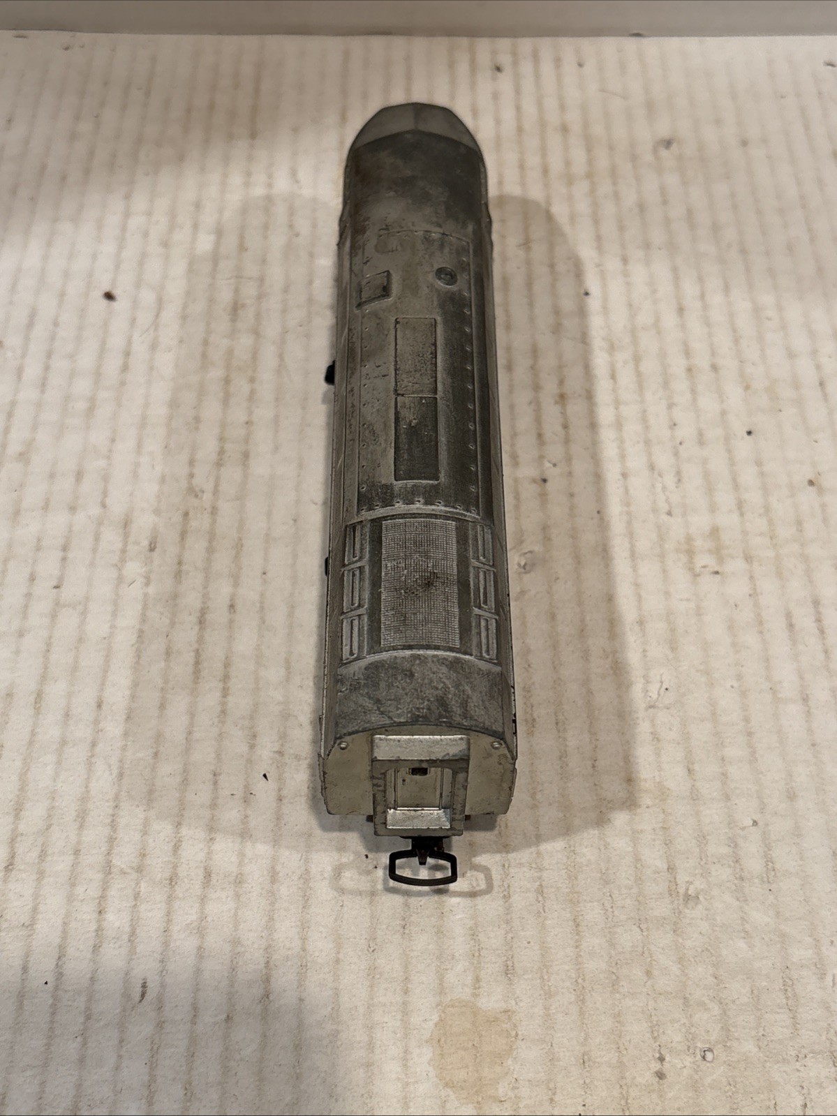 Vintage 1958 T.Y.C.O Streamliner Train Engine Aluminum HO Scale Untested